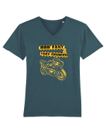 Ride fast Tricou mânecă scurtă guler V Bărbat Presenter