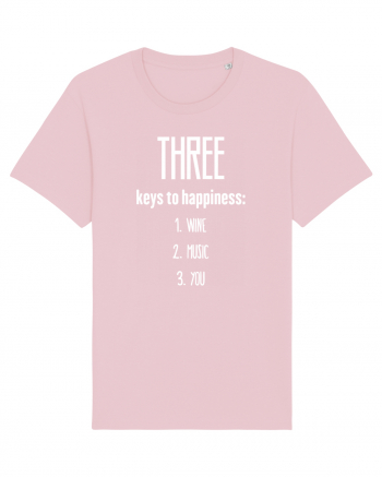 Trei lucruri care aduc fericirea Cotton Pink