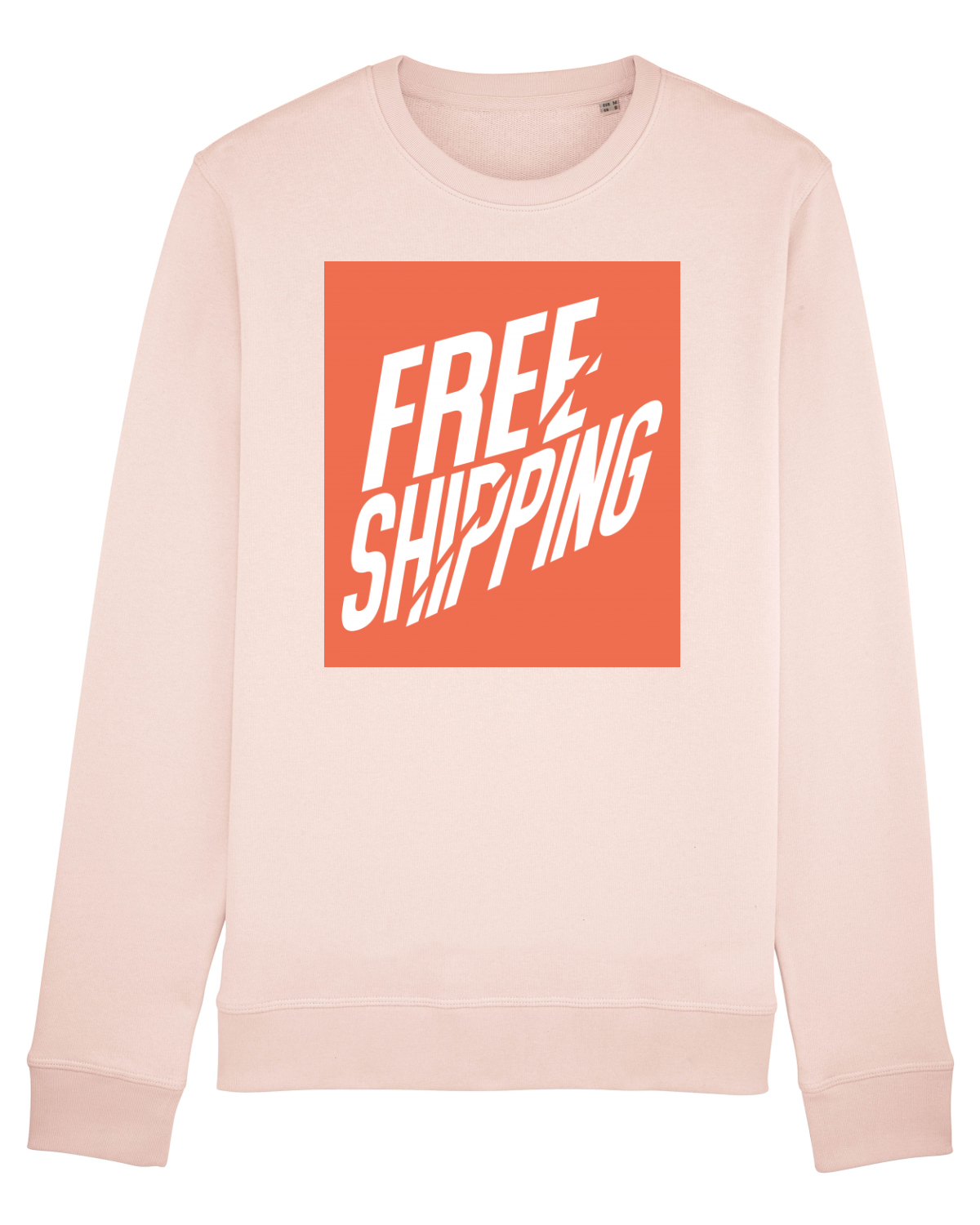 Bluză mânecă lungă Unisex Rise Candy Pink