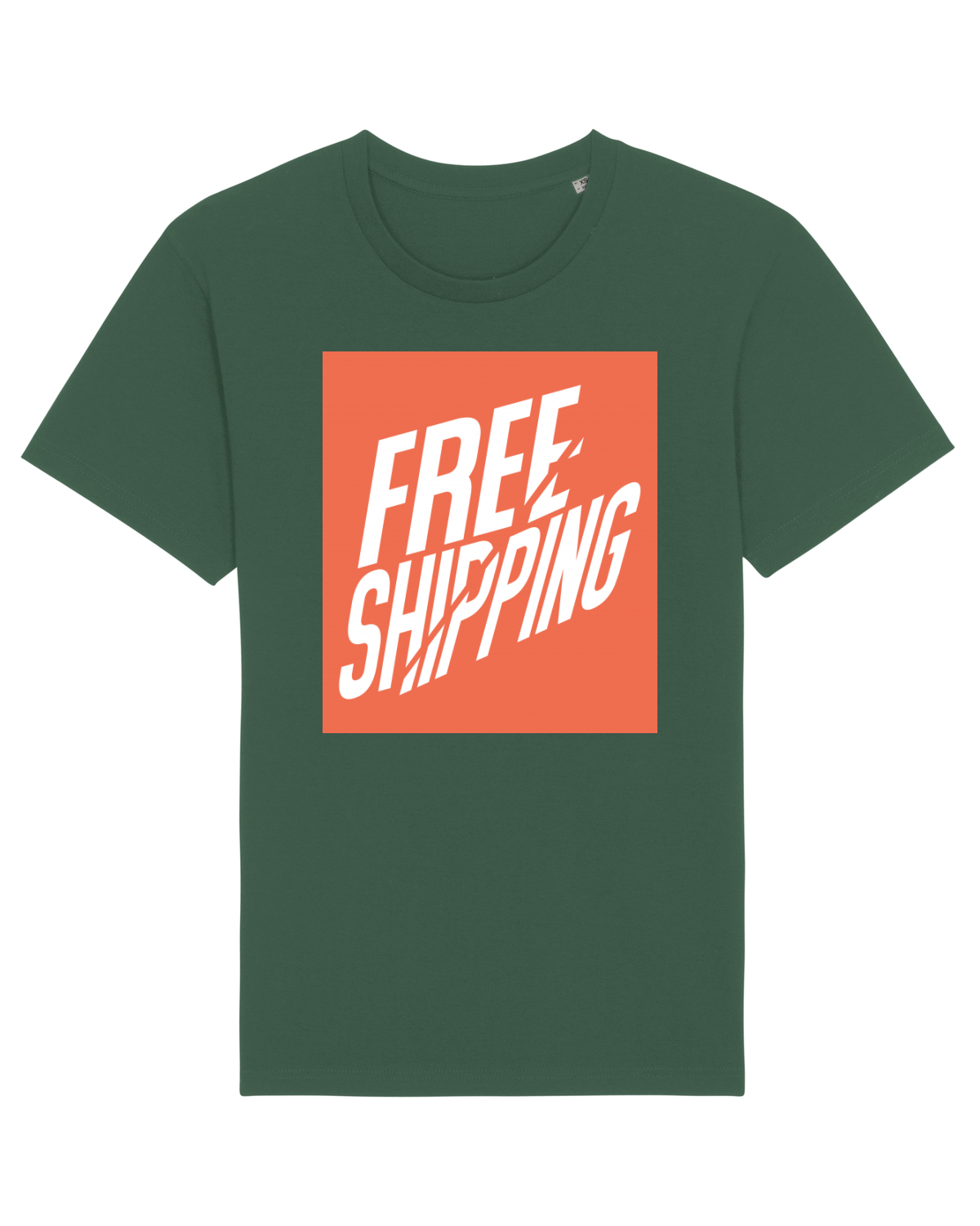 Tricou mânecă scurtă Unisex Rocker Bottle Green