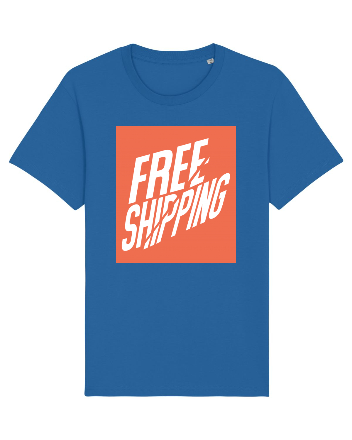 Tricou mânecă scurtă Unisex Rocker Royal Blue