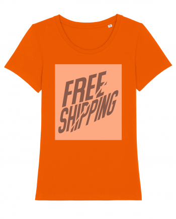 free shipping 225 Bright Orange