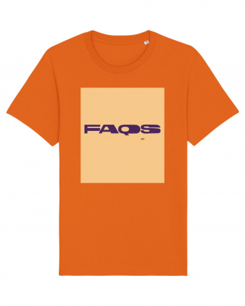 faqs 285 Bright Orange