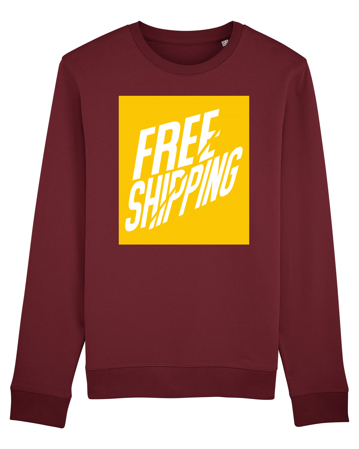 Bluză mânecă lungă Unisex Rise Burgundy