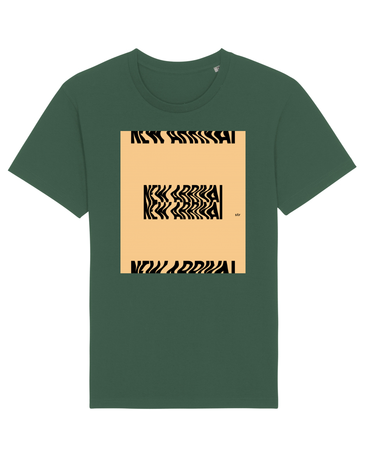 Tricou mânecă scurtă Unisex Rocker Bottle Green