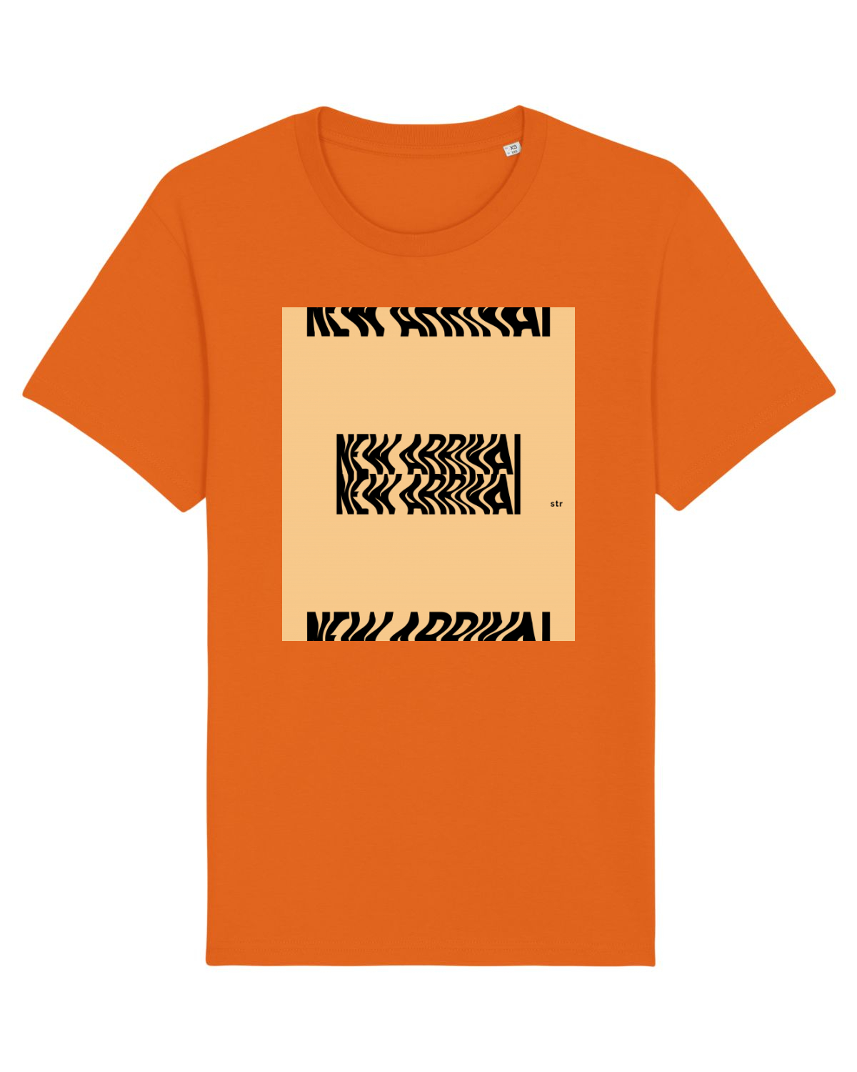 Tricou mânecă scurtă Unisex Rocker Bright Orange