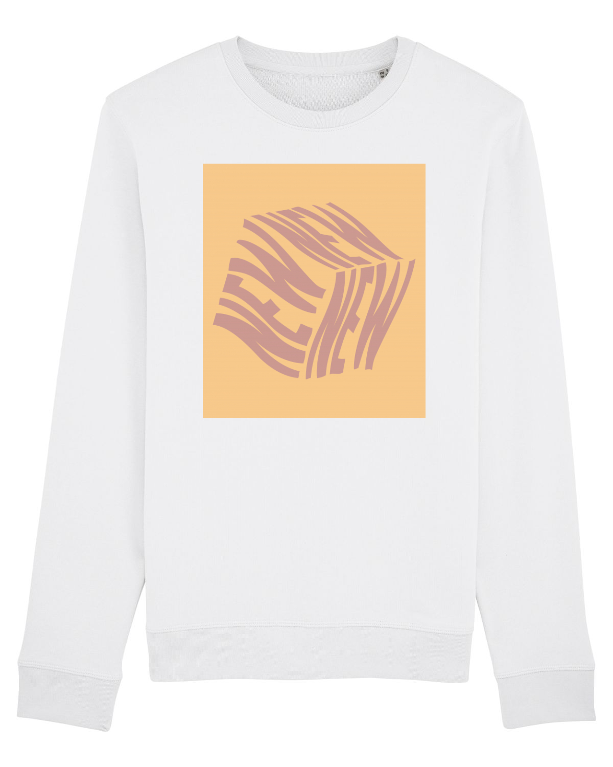 Bluză mânecă lungă Unisex Rise White