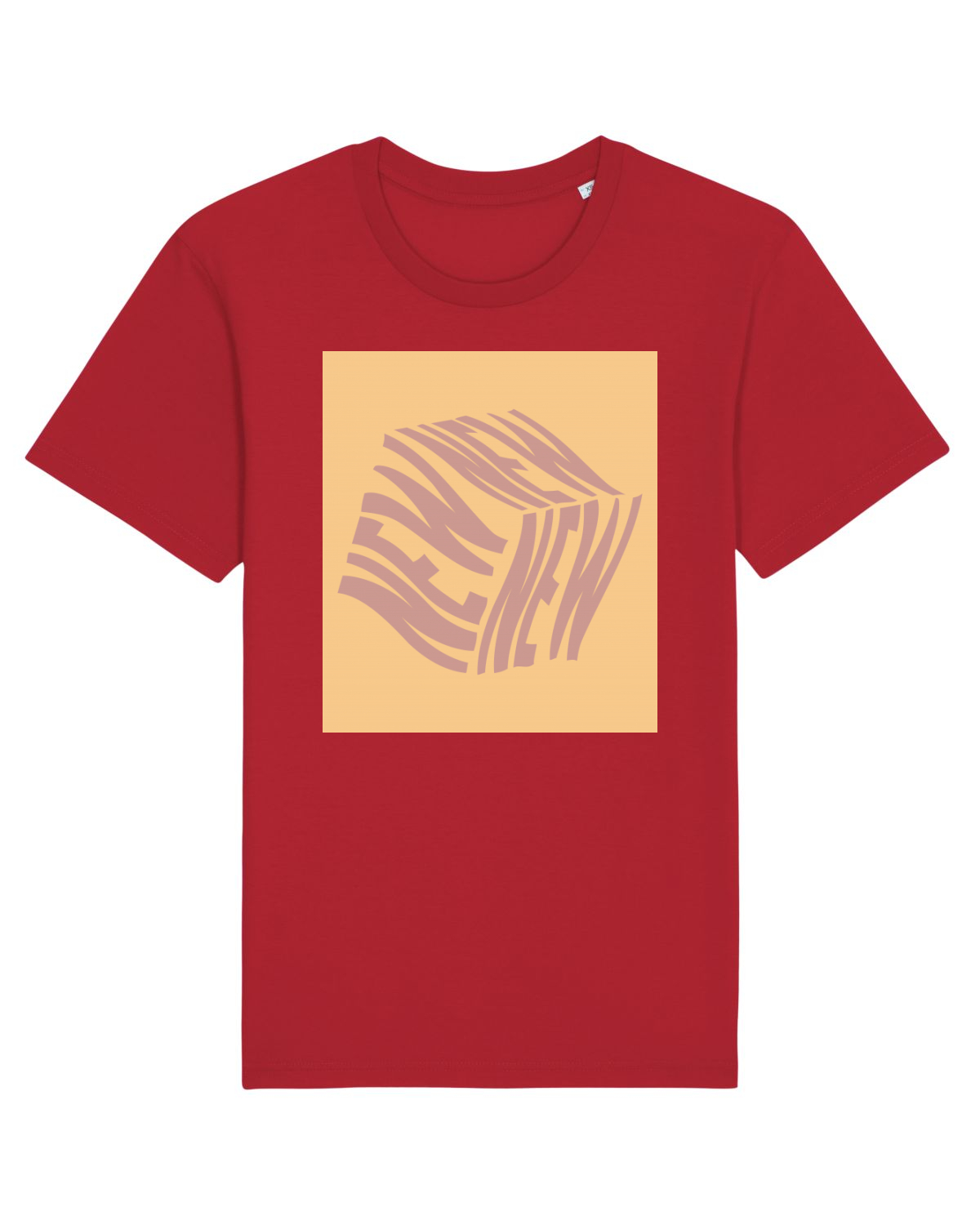 Tricou mânecă scurtă Unisex Rocker Red