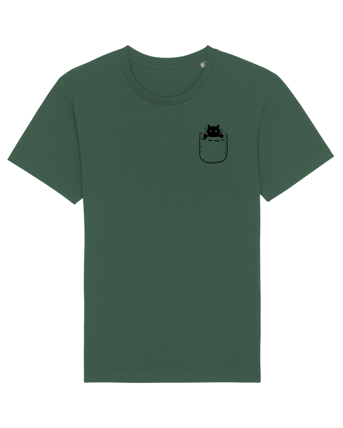 Tricou mânecă scurtă Unisex Rocker Bottle Green