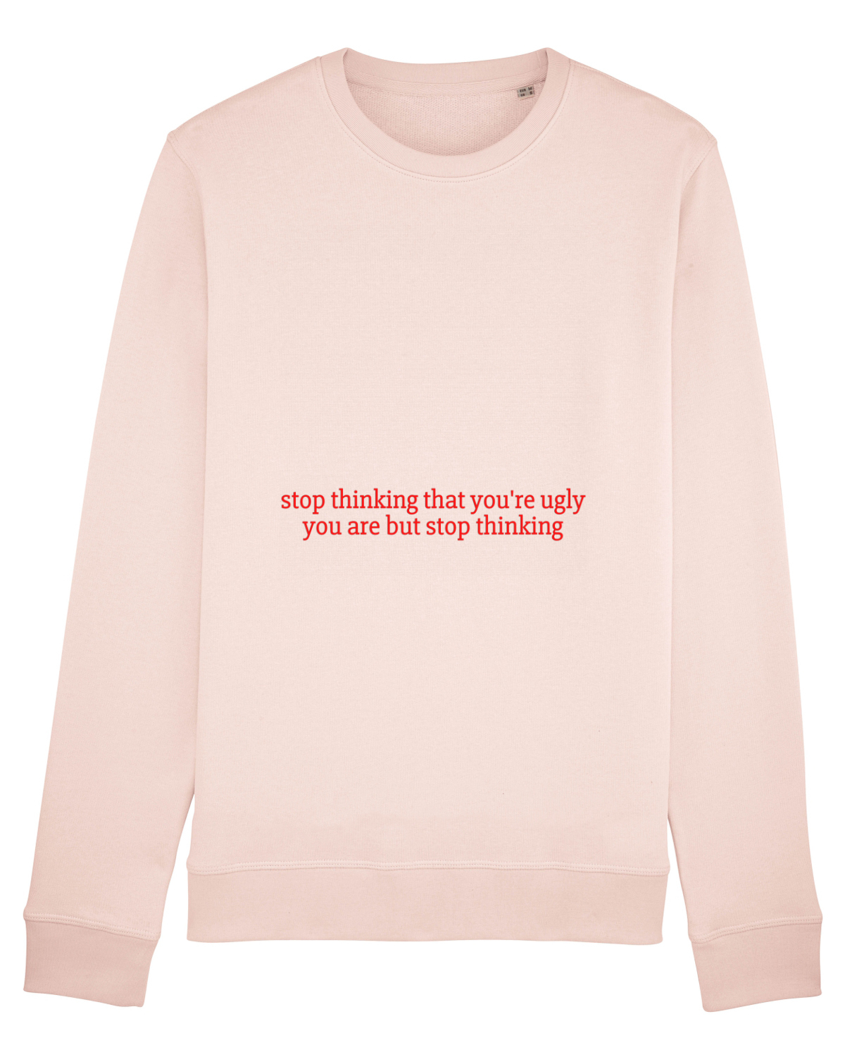 Bluză mânecă lungă Unisex Rise Candy Pink