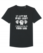LIFTING Tricou mânecă scurtă guler larg Bărbat Skater