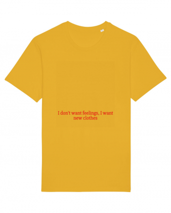 i don t want feelings i want new clothes Spectra Yellow