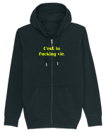 c est la fucking vie Hanorac cu fermoar Unisex Connector