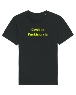 c est la fucking vie Tricou mânecă scurtă Unisex Rocker