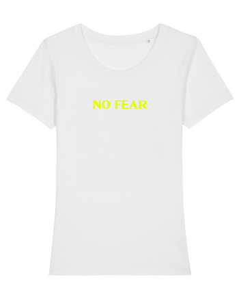 no fear  White