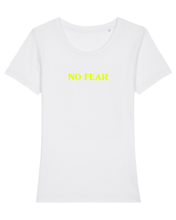 no fear  White