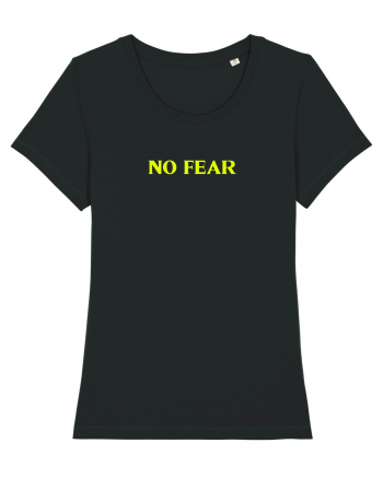 no fear  Black