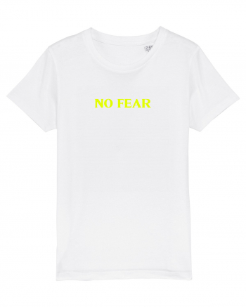 no fear  White