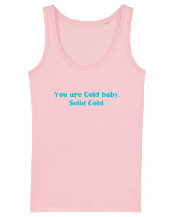 you are good baby solid gold Cotton Pink