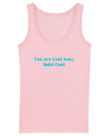 you are good baby solid gold Cotton Pink