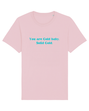 you are good baby solid gold Cotton Pink