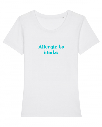 allergic to idiots White