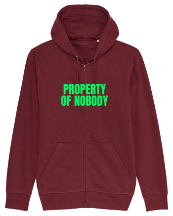 property of nobody Burgundy