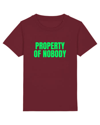 property of nobody Burgundy