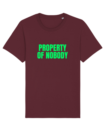 property of nobody Burgundy