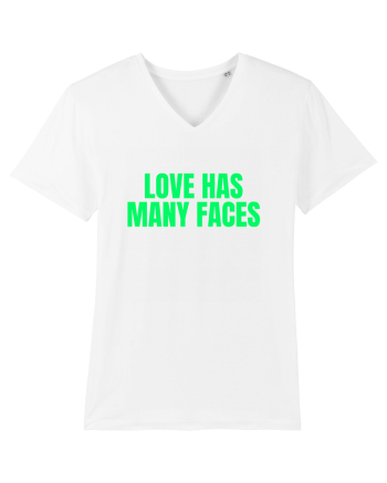 love has many faces White