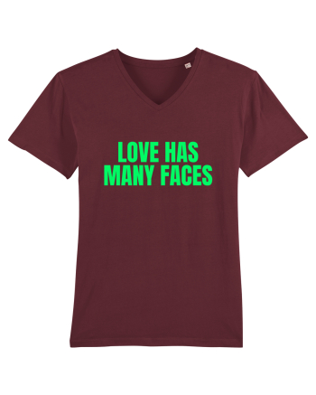 love has many faces Burgundy