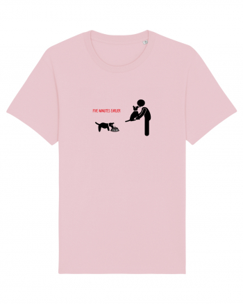 Funny dog Cotton Pink