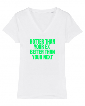 hotter than your ex ... White