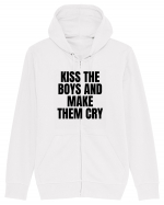 kiss the boys and make them cry Hanorac cu fermoar Unisex Connector