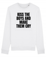 kiss the boys and make them cry Bluză mânecă lungă Unisex Rise