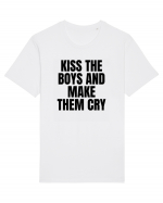 kiss the boys and make them cry Tricou mânecă scurtă Unisex Rocker