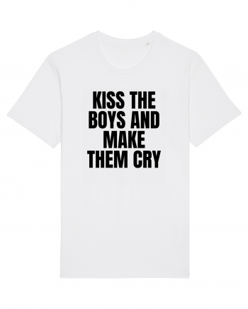 kiss the boys and make them cry White