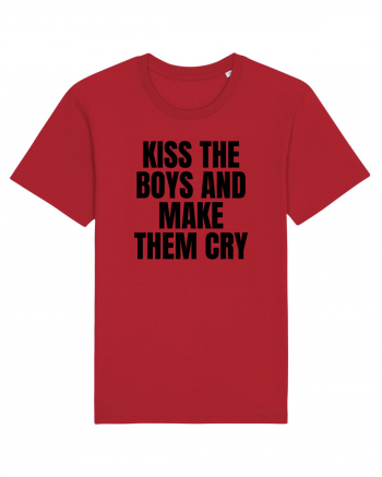 kiss the boys and make them cry Red