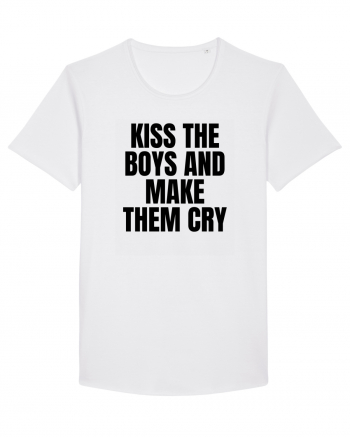 kiss the boys and make them cry White