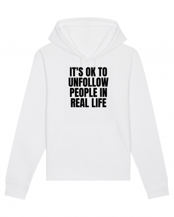 it s ok to unfollow people in real life White