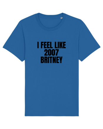 i feel like 2007 britney Royal Blue