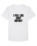 i feel like 2007 britney Tricou mânecă scurtă guler larg Bărbat Skater