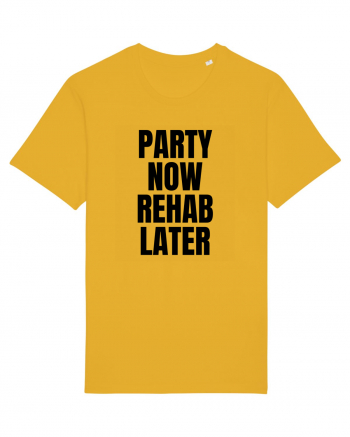 party now rehab later Spectra Yellow