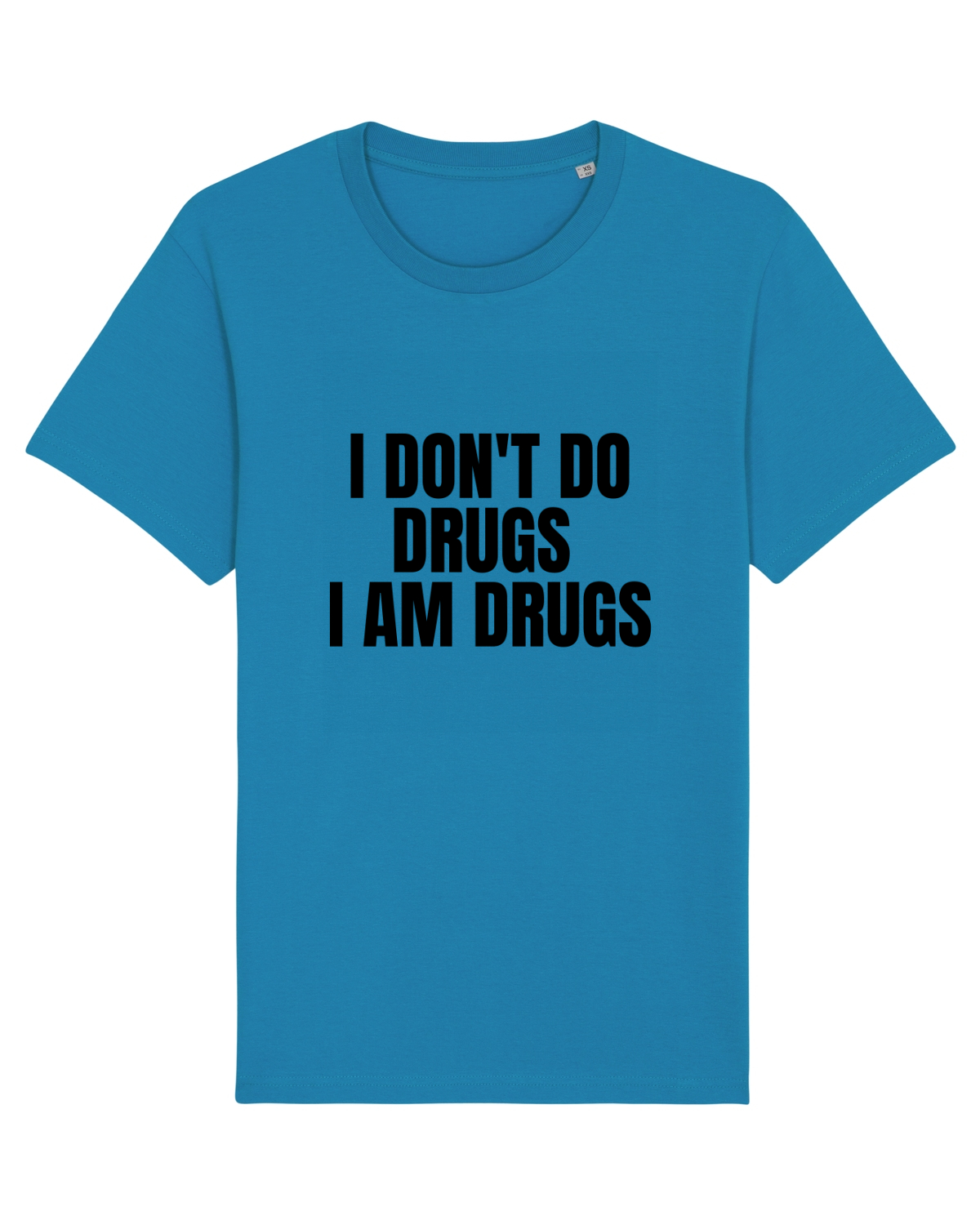 Tricou mânecă scurtă Unisex Rocker Azur
