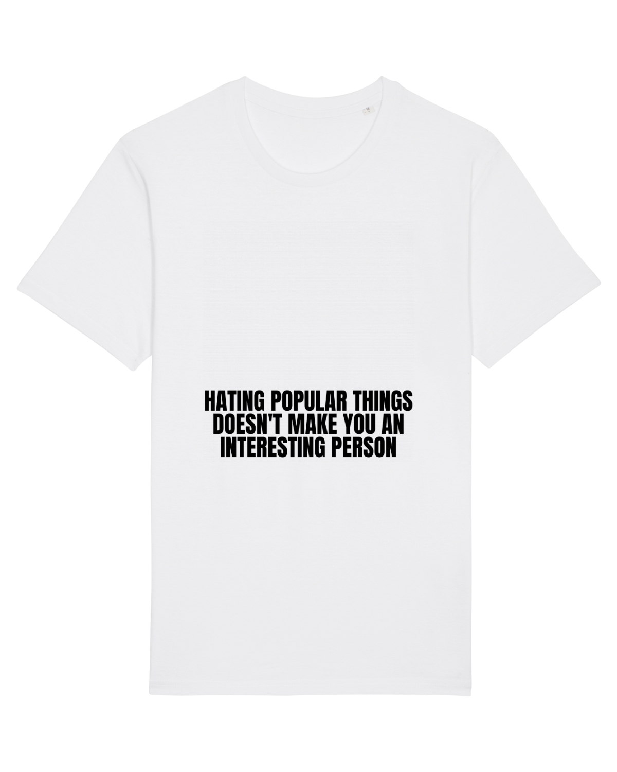 Tricou mânecă scurtă Unisex Rocker White