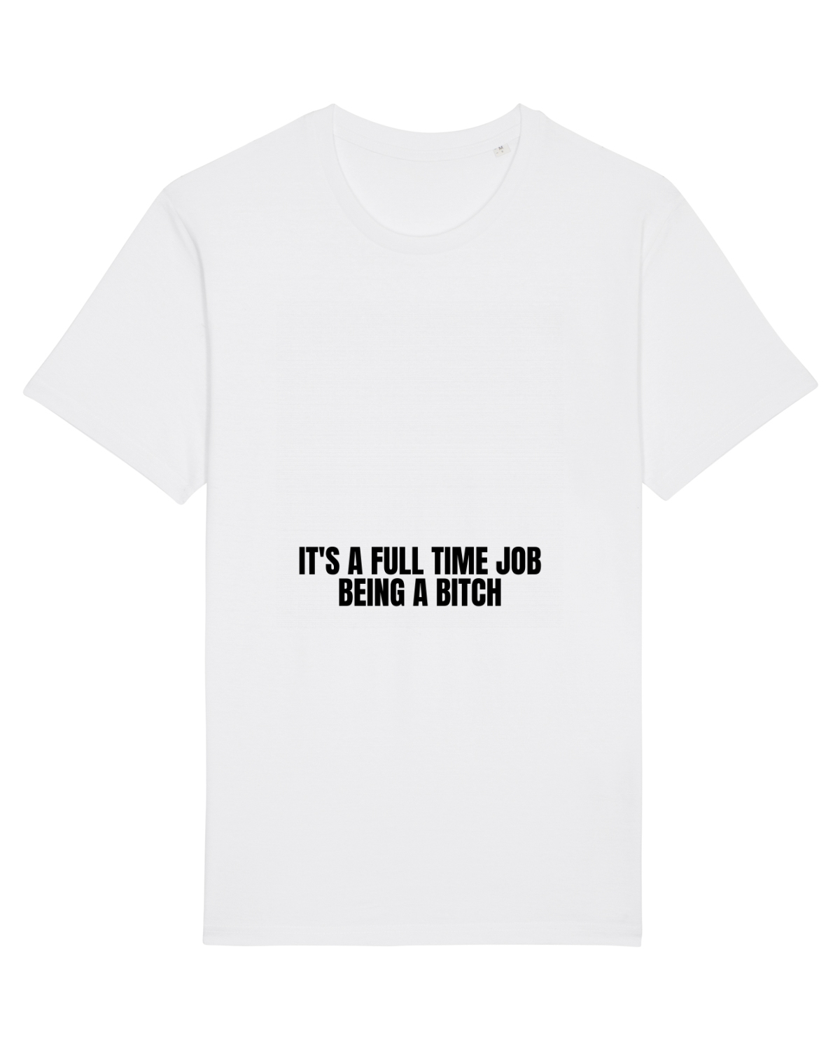 Tricou mânecă scurtă Unisex Rocker White
