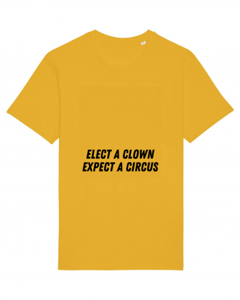 elect a clown expect a circus Spectra Yellow