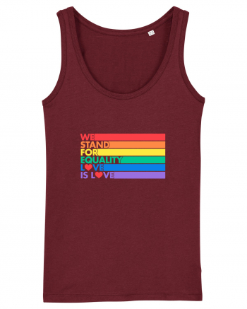 Love is Love Burgundy