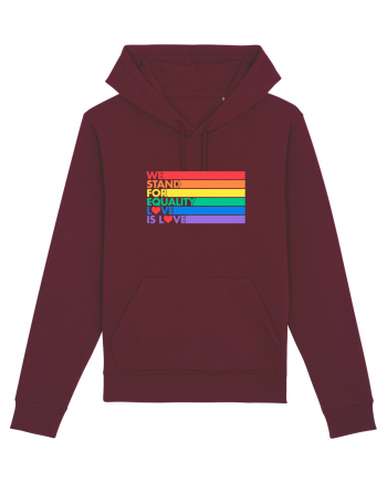 Love is Love Burgundy