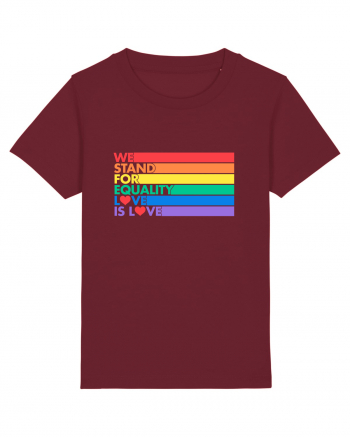 Love is Love Burgundy